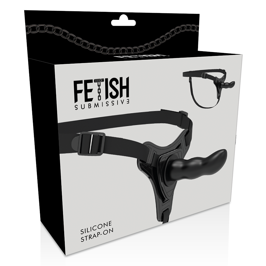 Fetish Submissive Harness-Ham Negru din Silicon G-spot 16 cm 5 Fetish Submissive Harness-Ham Negru din Silicon G-spot 16 cm · Strapon & Harness (imaginea 5)
