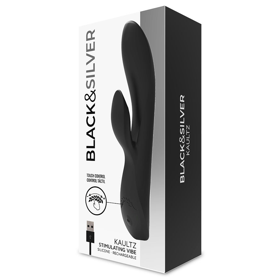 Black&silver-Kaultz Touch Control Vibrator-Silicon, 10 Trepte 8 img 79379 9d45cb2753f05645f8fadff118d5baec 1