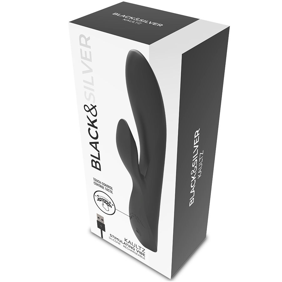 Black&silver-Kaultz Touch Control Vibrator-Silicon, 10 Trepte 9 img 79381 7c79c1dcffcb8bfb9aa60c31a5ecbf9e 1