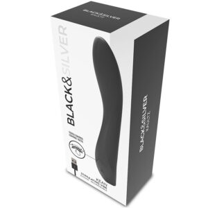 Black&silver-Kean Vibrator cu Touch Control-Silicon, 10 Trepte 19 Black&silver-Kean Vibrator cu Touch Control-Silicon, 10 Trepte - imagine 9