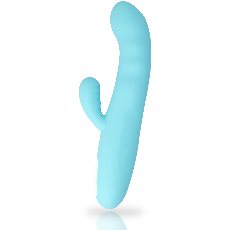 Mia-Eiffel Vibrator Turquoise-Silicon, 10 Trepte, Reincarcabil 2 Mia-Eiffel Vibrator Turquoise-Silicon, 10 Trepte, Reincarcabil · Vibratoare (imaginea 2)