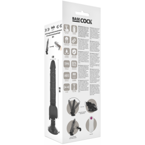Basecock-Vibrator Realistic cu Telecomandă și Testicule 19.5cm 8 Basecock-Vibrator Realistic cu Telecomandă și Testicule 19.5cm - imagine 4