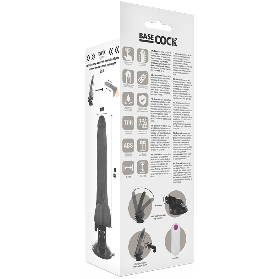 Basecock-Vibrator Realist cu Telecomandă 19 cm -o- 4 cm 3 img 80023 63947568fb3d5d28c7244372821a546b 1