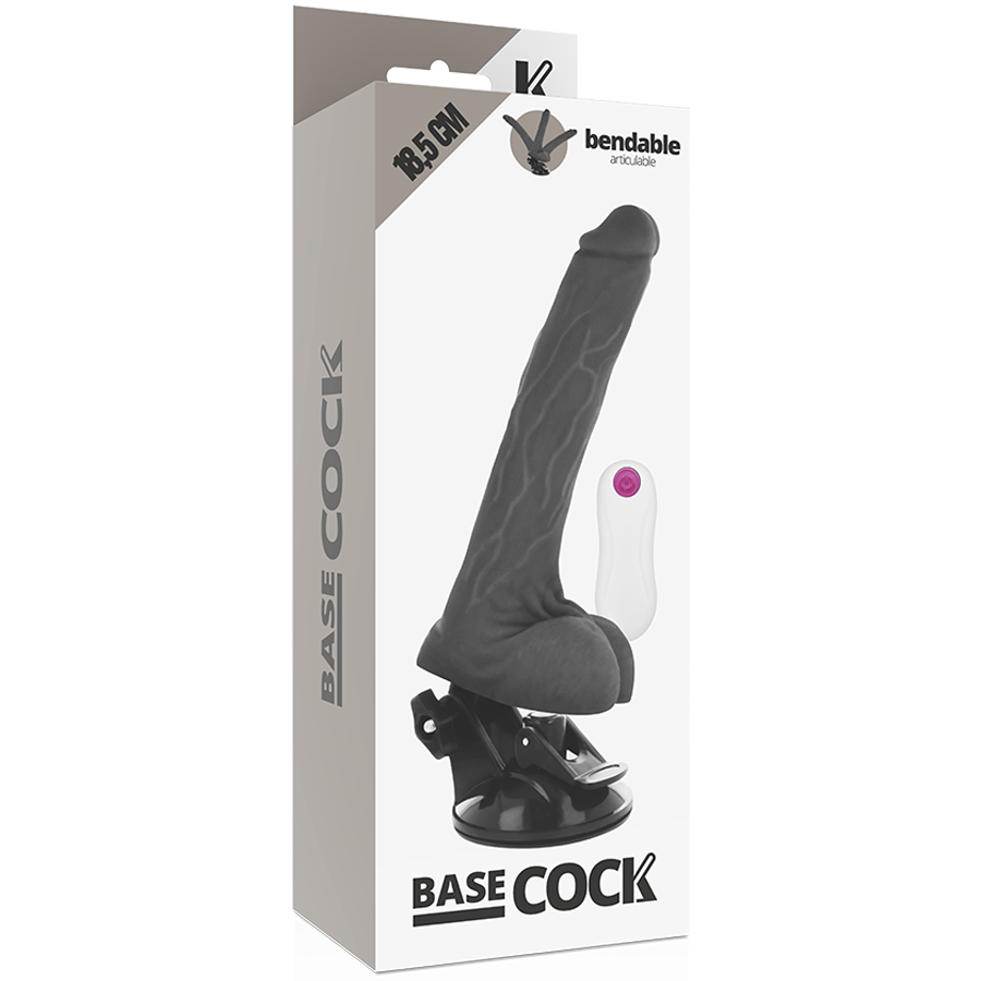 Basecock-Vibrator Realistic Articulabil cu Telecomandă 18.5 cm 4 img 80065 5a59c86ca6c490b735aef7c64b86a9b1 1