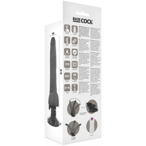 Basecock-Vibrator Realistic Articulabil cu Telecomandă 18.5 cm 11 Basecock-Vibrator Realistic Articulabil cu Telecomandă 18.5 cm - imagine 6