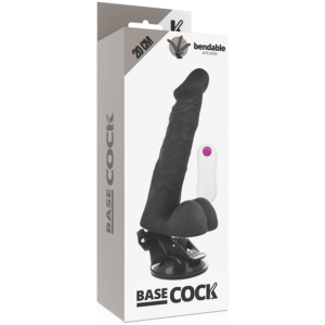 Basecock-Vibrator Realist Articulabil cu Telecomandă cu Fir, 20 10 Basecock-Vibrator Realist Articulabil cu Telecomandă cu Fir, 20 - imagine 5