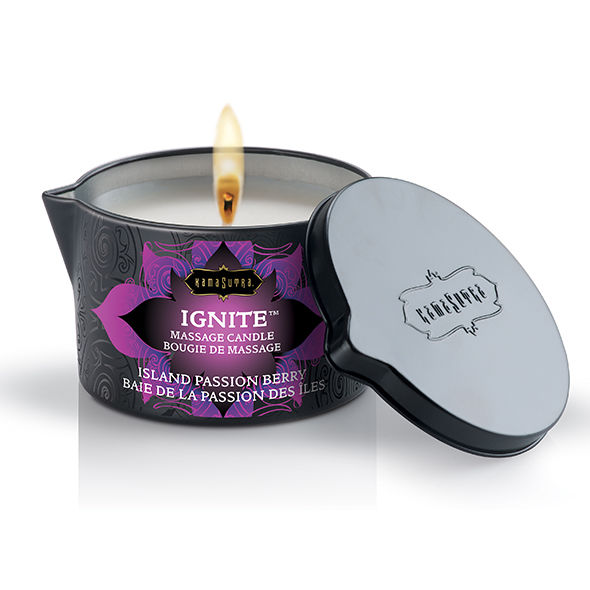 Kamasutra Cosmetics-Lumânare de Masaj Passion Island 170GR