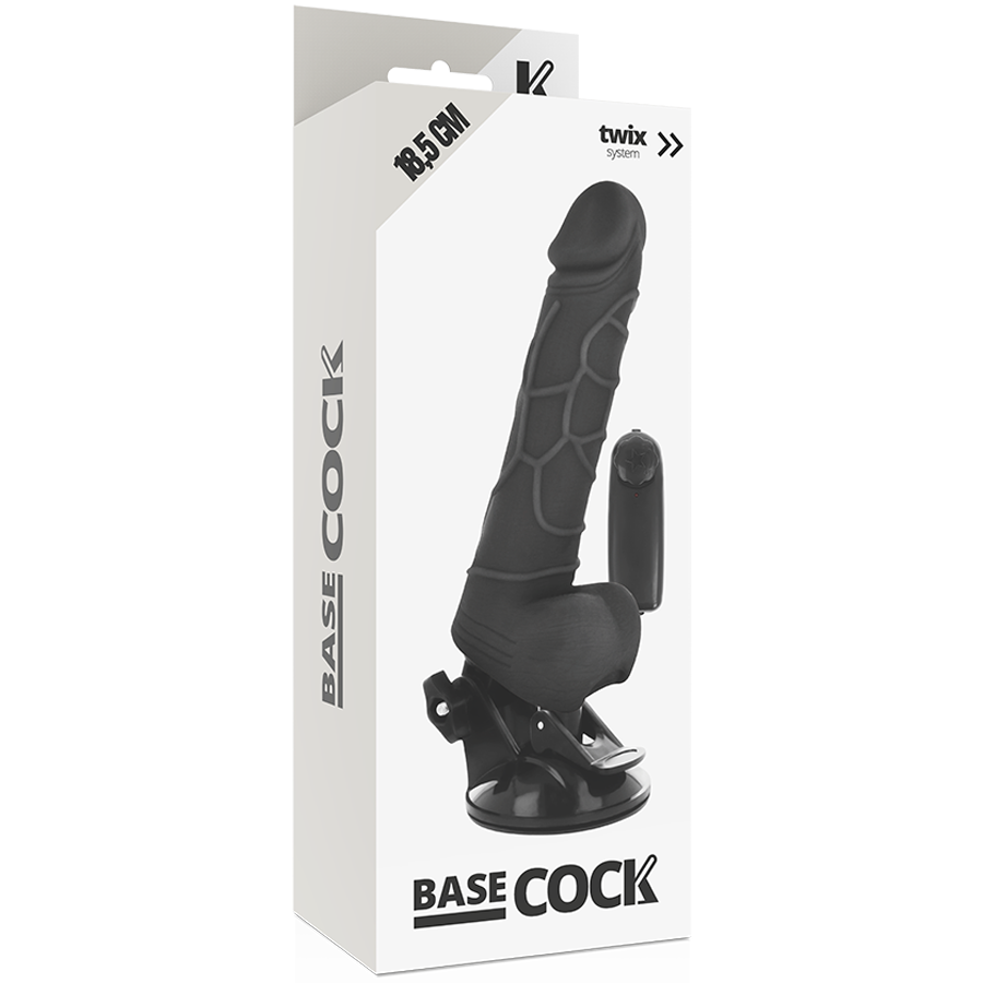 Basecock-Vibrator Realist cu Telecomandă pe Fir 18.5 cm 3 img 80134 3d1b1bd70275ad00d4490e280f886f03 1