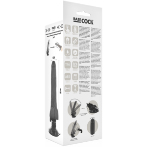 Basecock-Vibrator Realistic cu Telecomandă cu Fir și Testicule 9 Basecock-Vibrator Realistic cu Telecomandă cu Fir și Testicule - imagine 5