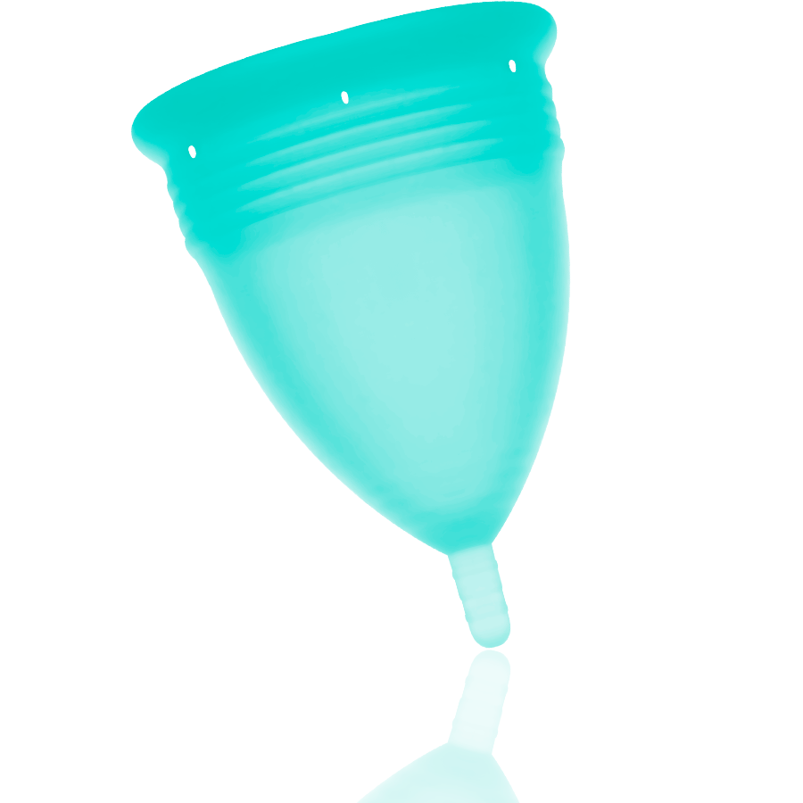 Stercup - Cupa Menstruală din Silicon Fda Aquamarine - Size L 2 img 80180 938feca55730160437e46a4e314366f7 1