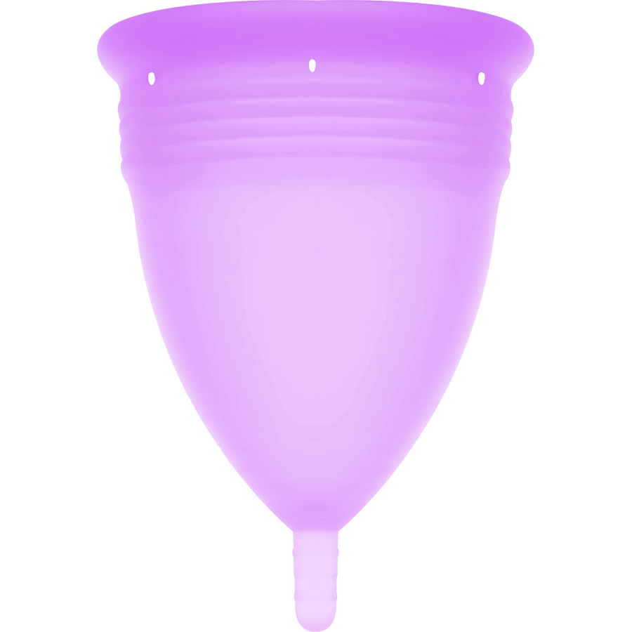 Stercup - Cupa Menstruală din Silicon Fda Violet - Size L 1 img 80186 42fcaa2063e5e31a602ae627b713680c 1