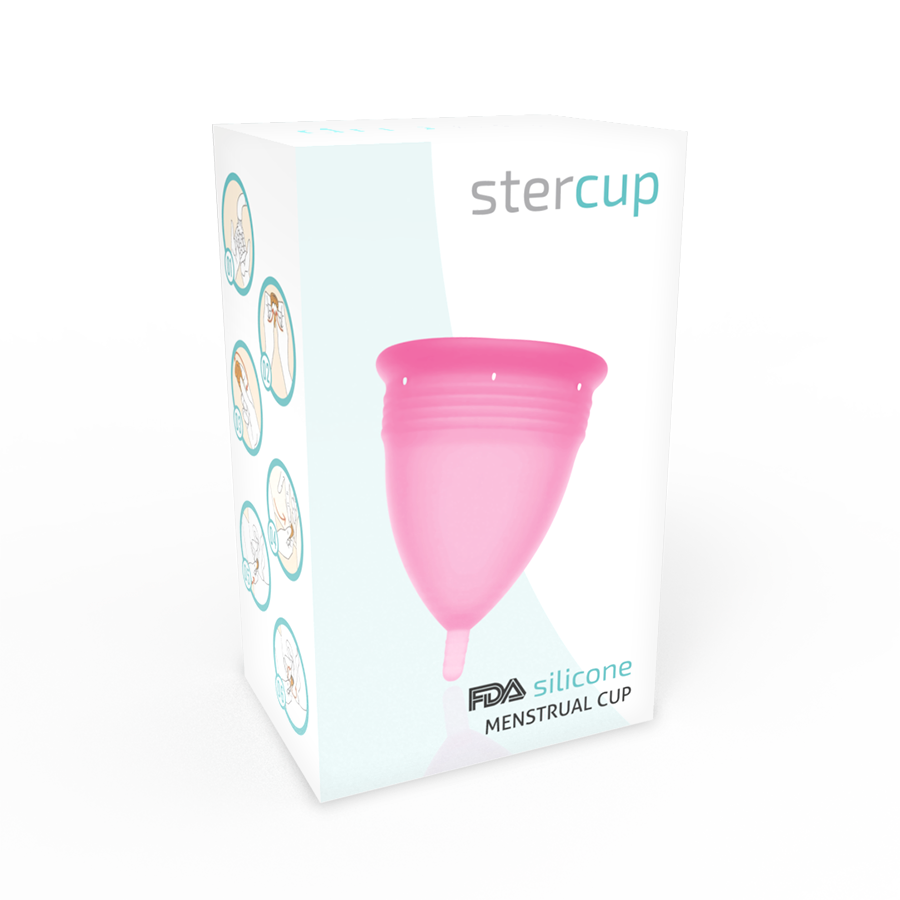 Stercup-Cupa Menstruala din Silicon Fda Roz - Mărime S 3 img 80190 818b8182e54cd5921b498219d2ac25ff 1