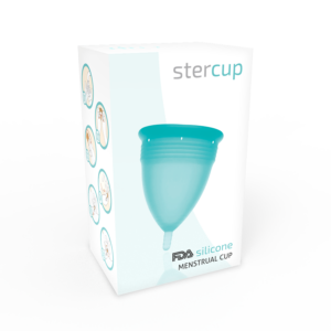 Stercup - Cupă Menstruală din Silicon Fda Aquamarine - Size S - imagine 3