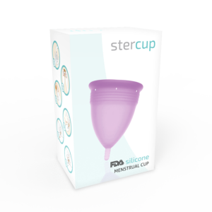 Stercup-Cupa Menstruala din Silicon Fda Violet - Mărime S - imagine 4