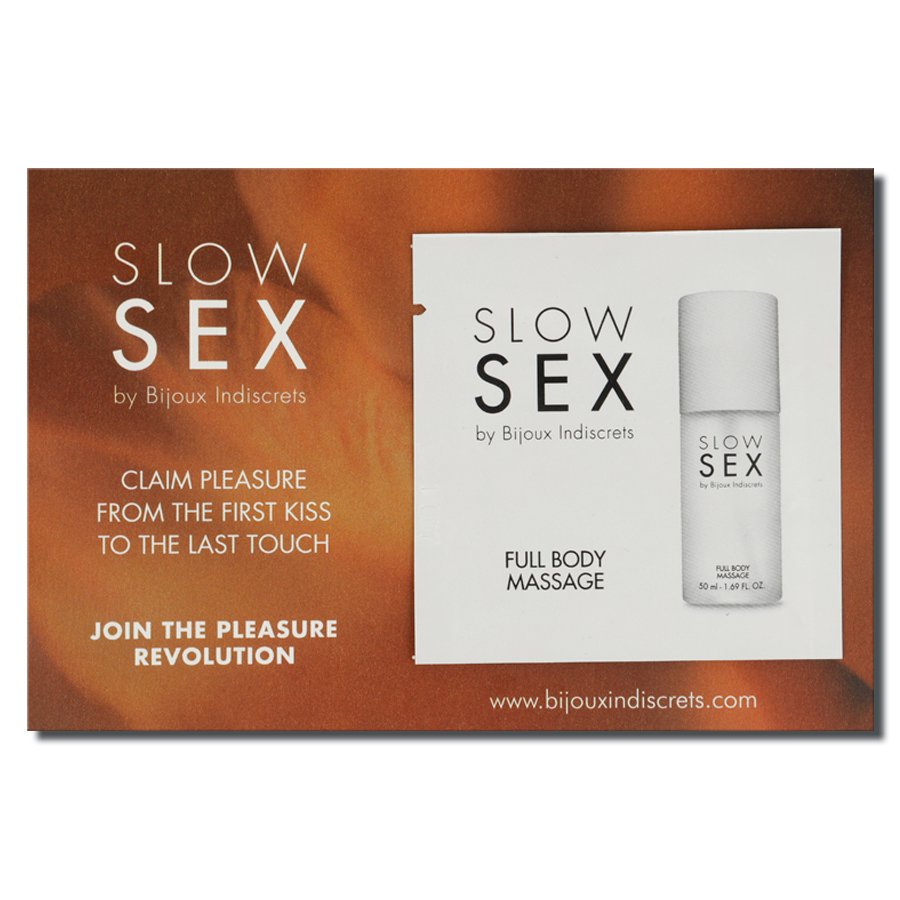 Bijoux Slow Sex-Slow Sex Gel de Masaj Full Body 2 ml 1 img 80283 c3ed2106d2c43215caab183a4e4584af 1