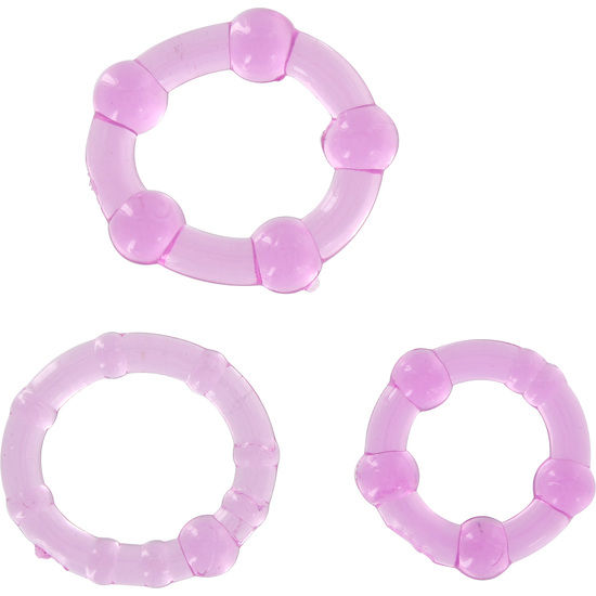 Seven Creations - Set de Trei Inele pentru Penis Liliac 1 img 81854 52da567827efe00d6b3a385268337b29 1