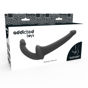 Addicted Toys-Dildo fără Ham Curbat cu Inserție G-spot · Strapon & Harness (imaginea 5)