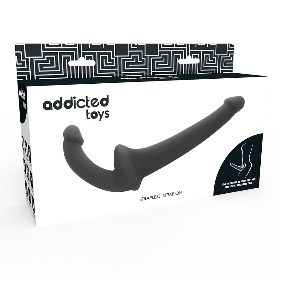 Addicted Toys-Dildo fără Ham Curbat cu Inserție G-spot · Strapon & Harness (imaginea 5)