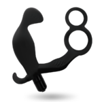 Addicted Toys-Dop Anal cu Inele Duble pentru Penis și Testicule · Accesorii BDSM