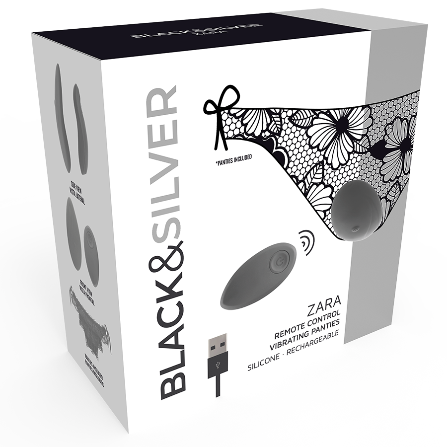Black&silver-Zara Estimulator Reîncărcabil cu Telecomandă 2 img 82921 b31c03a79ee64de1199dc33a72bd0ee2 1