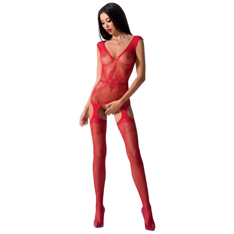 Passion Woman-Woman BS062 Bodystocking Roșu One Size 1 img 83000 f7a67e8dd0c6dc61ffdede0dfa1960e0 1