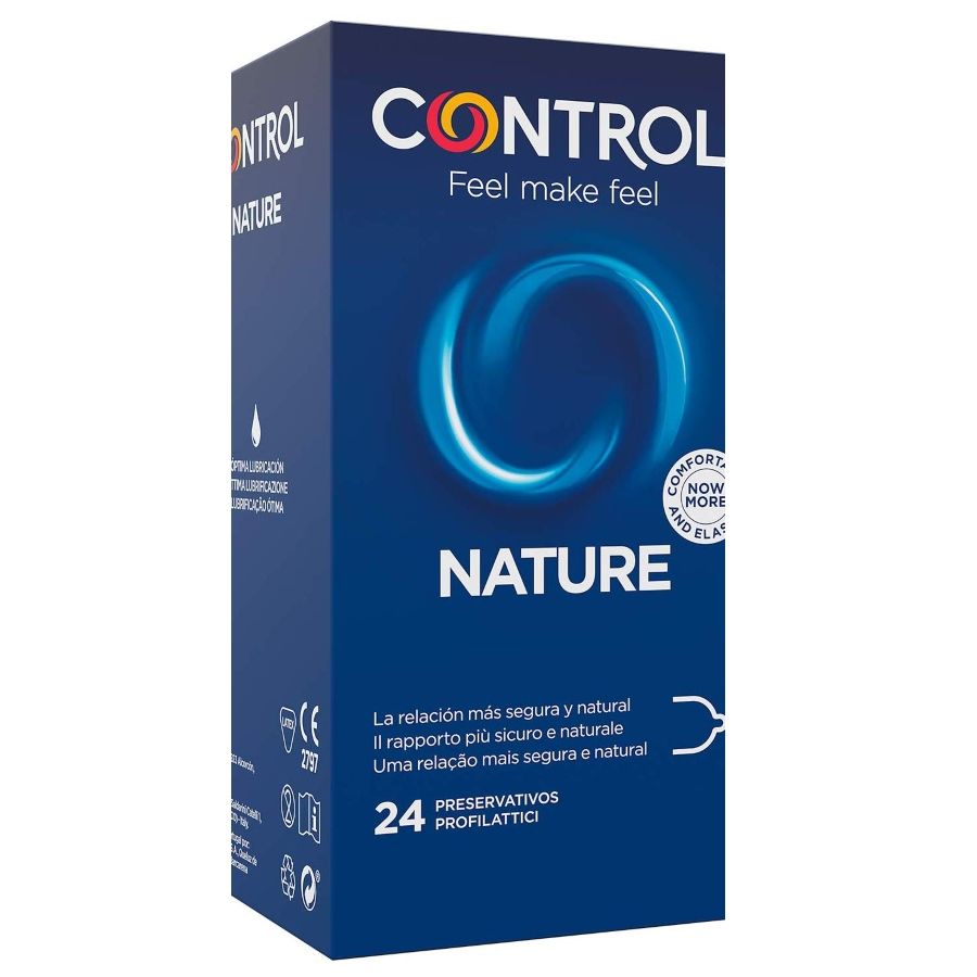 Control Condoms-Adapta Nature Prezervative 24 Bucăți-Latex 1 img 84188 597e3cf7f70d772e3932f42c6f7d22ef 1