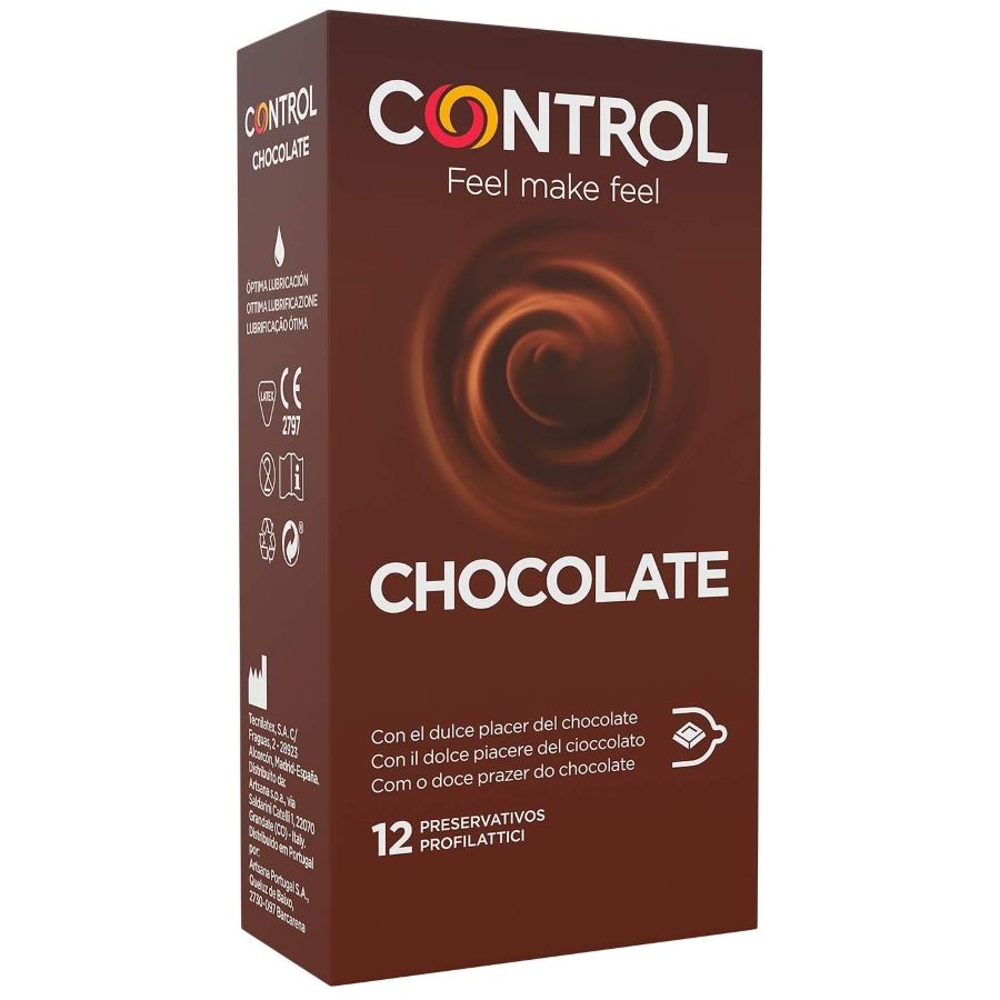 Control Condoms-Adapta Chocolate Prezervative Aromă Ciocolată 1 img 84221 8ac613991e4264a2665470c480be5de6 1