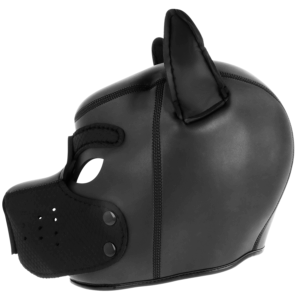 Darkness Bondage-Masca de Câine din Neopren cu Botier Detașabil L 10 Darkness Bondage-Masca de Câine din Neopren cu Botier Detașabil L - imagine 3