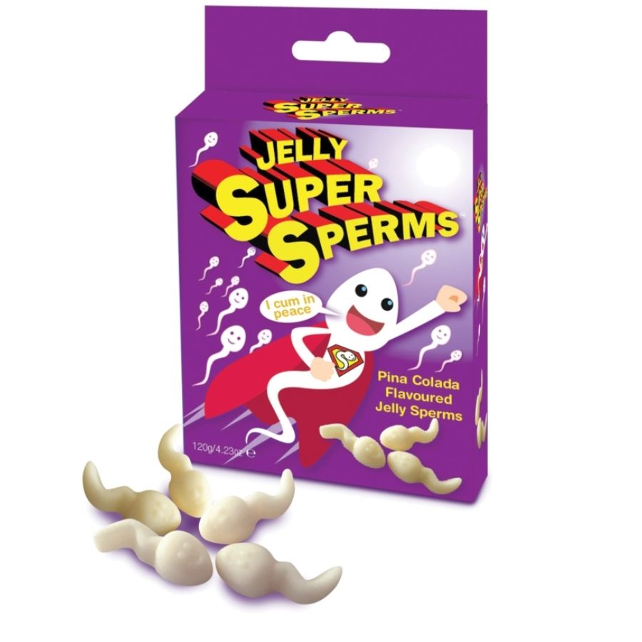 Spencer & Fletwood - Bomboane Gelatinoase în Formă de Spermă Pina Colada 120 Gr 1 img 84969 776daf69f83624ced407b24a15c40771 1
