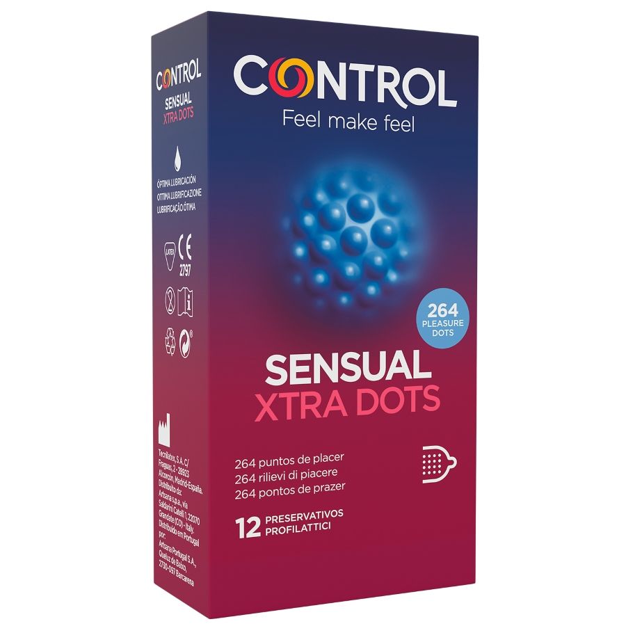 Control Condoms-Xtra Dots 12 Uds 1 img 85961 d272188f14c7df8921bf378891c41e07 1