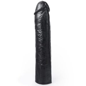 Hung System-Dildo Realist Benny Negru 25.5 cm-Ventuza - imagine 1