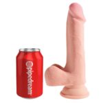 King Cock-Dildo cu Densitate Triplă 19 cm-Ventuza — PIPEDREAMS · Dildo & Stimulatoare (imaginea 2)