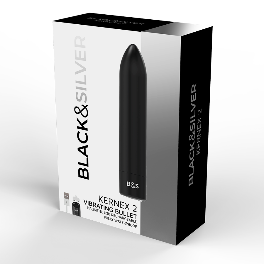 Black&silver-Bala Magnetică Vibratoare Kernex 2 Negru-Silicon 4 img 86827 9f3dc506766930e75318ed94afb0f9d5 1