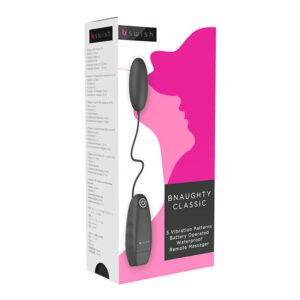 B Swish-Bnaughty Classic Bullet Vibrator Negru-5 Trepte - imagine 3
