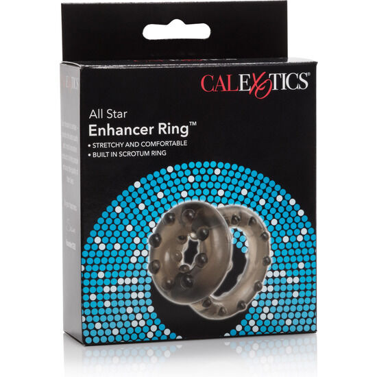 Calexotics-Inel Dublu All Star pentru Penis și Testicule-TPR 4 img 87036 ebf813535773c24edd0e0804d17343cd 1