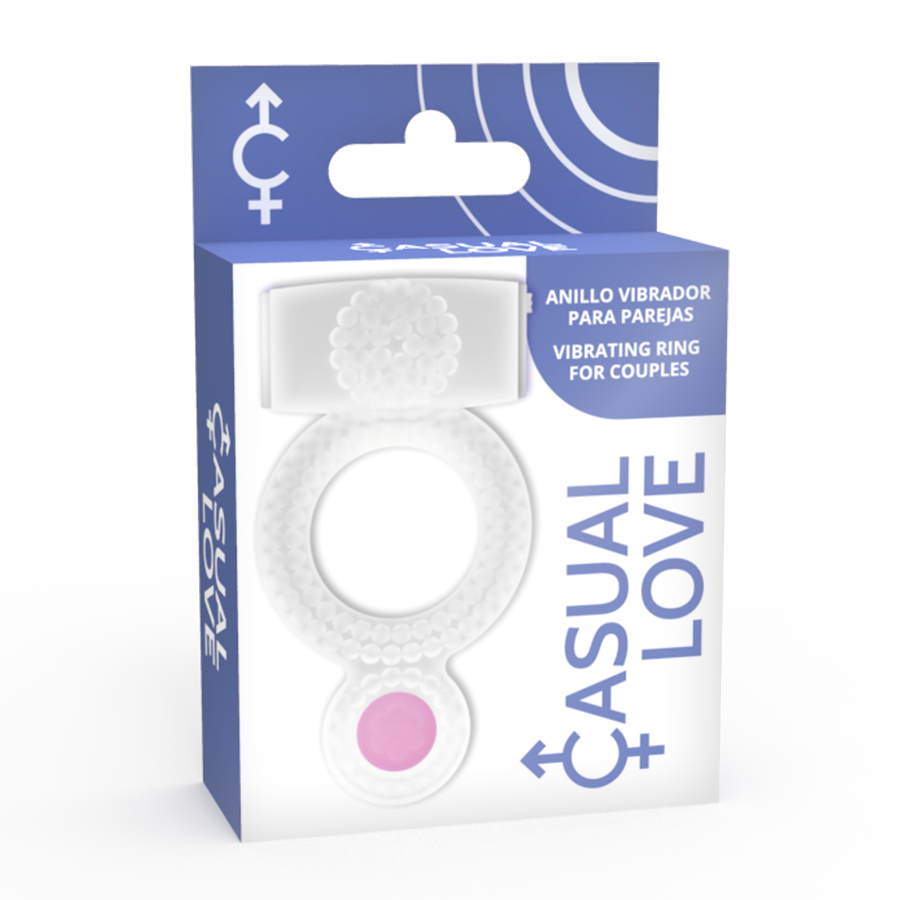 Casual Love-Inel Vibrator Dublu pentru Plăcere, Transparent-TPR 3 img 87907 023c4c9a4af9b95a000253664384e36d 1
