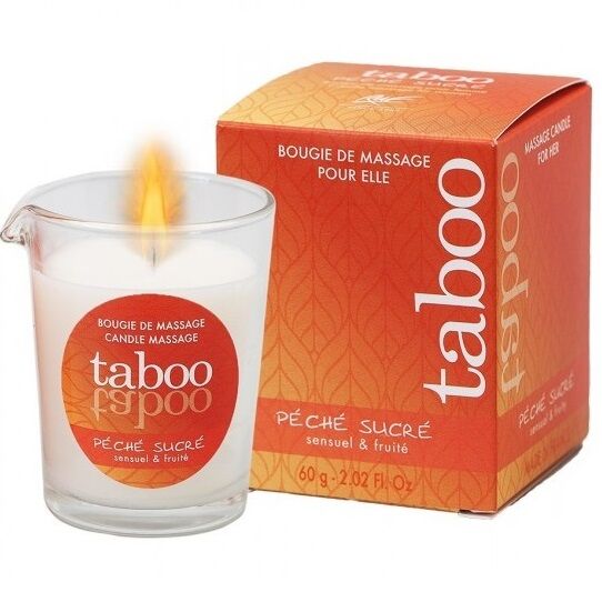 Ruf-Taboo Lumânare de Masaj pentru Ea Aromă Nectarină Pêche Sucrée 1 img 88038 129616a3c547ddae34a9b8f9fe42789e 1