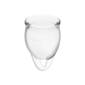 Necunoscut-Satisfyer Feel Confident Cupă Menstruală Clear 5 Necunoscut-Satisfyer Feel Confident Cupă Menstruală Clear - imagine 3