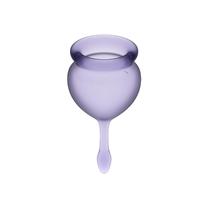Satisfyer-Feel Good Cupă Menstruală Mov 15+20ml, Albastru/Lila 1 img 88132 1836ff5852642fd61cb8286553089daf 1