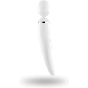 Satisfyer Wand-Wander Woman White-Silicon, 10 Trepte, USB 10 Satisfyer Wand-Wander Woman White-Silicon, 10 Trepte, USB - imagine 4
