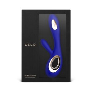 Lelo-Soraya Wave Vibrator Rabbit Midnight Blue-Silicon - imagine 3