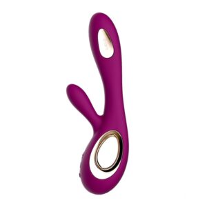 Lelo-Soraya Wave Vibrator Rabbit Mov-Silicon, Reincarcabil, USB 8 Lelo-Soraya Wave Vibrator Rabbit Mov-Silicon, Reincarcabil, USB - imagine 4