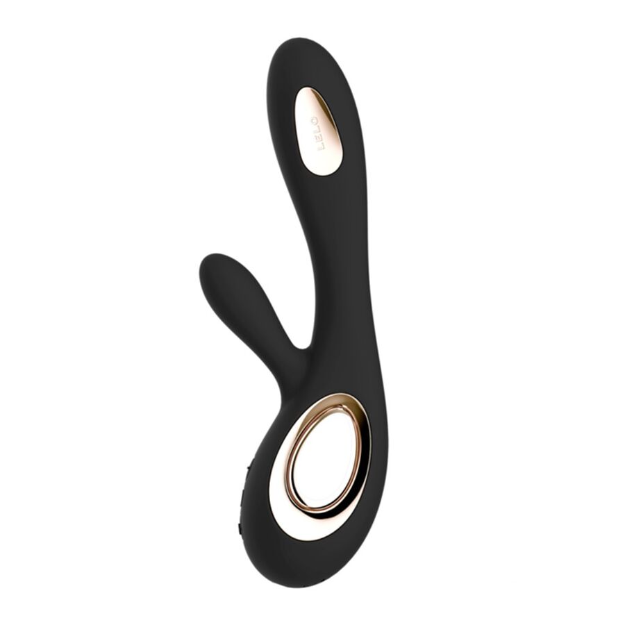 Lelo-Soraya Wave Vibrator Rabbit Negru-Silicon, Reincarcabil, USB 2 img 88270 80feaf401f6d4277201b557d6d4ebb96 1