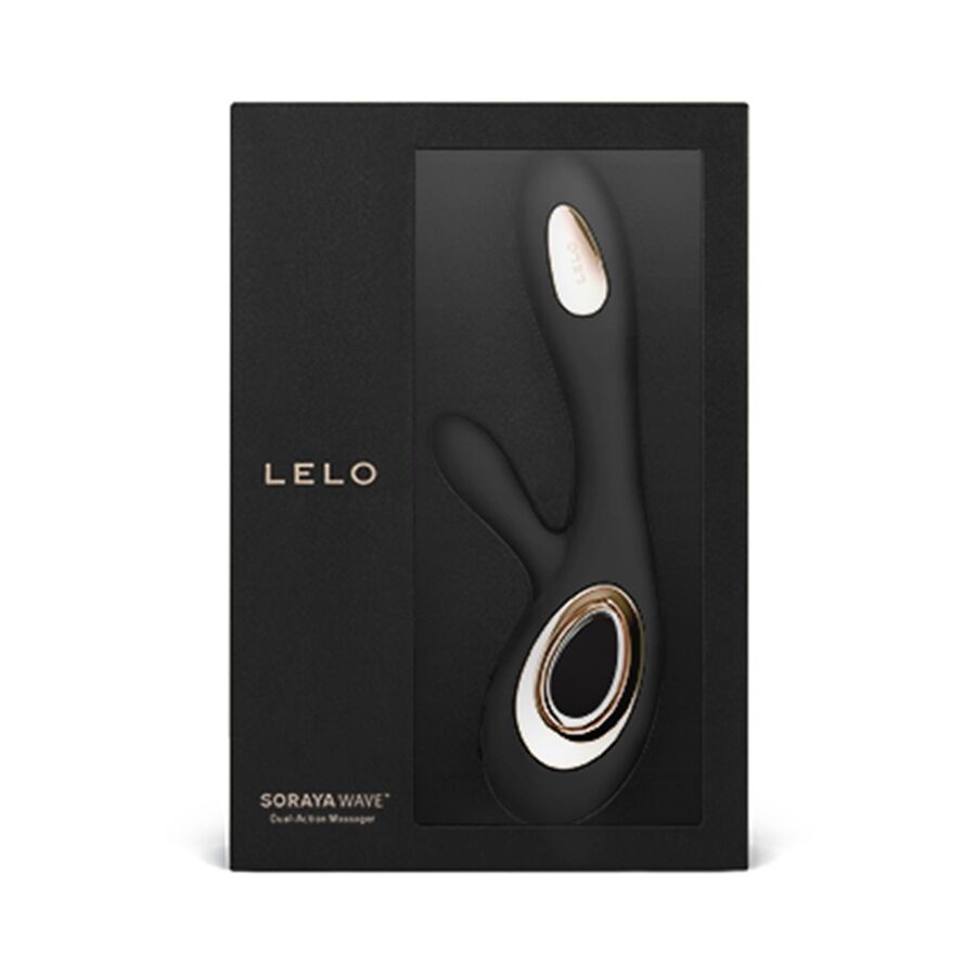 Lelo-Soraya Wave Vibrator Rabbit Negru-Silicon, Reincarcabil, USB 4 img 88271 2e0f5df6abab800f4c9ea18297a30c7b 1