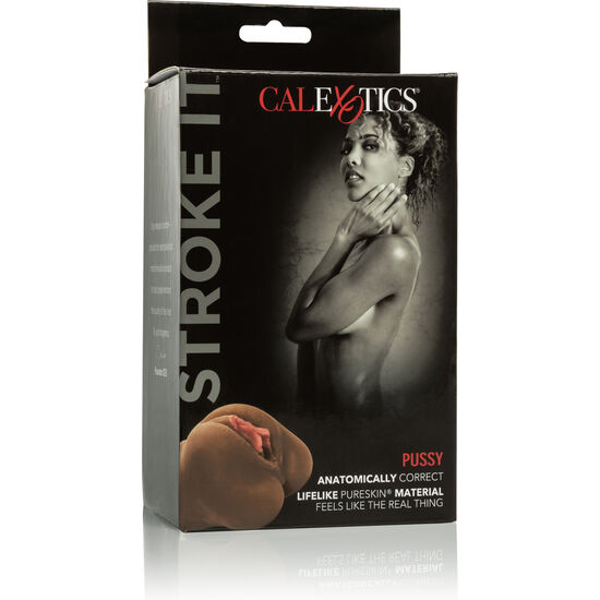 Calexotics-Stroke It Pussy Brown 2 img 88761 85621a1709a8f9e1848c3a85de9a15cd 1