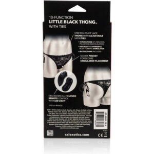 Calexotics-Tanga cu 10 Funcții și Snururi-ABS, 10 Trepte 6 Calexotics-Tanga cu 10 Funcții și Snururi-ABS, 10 Trepte - imagine 3