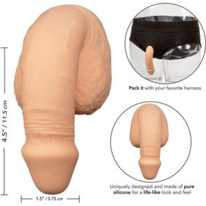 Calexotics-Penis Siliconic pentru Packing 12.75 cm Culoare Piele 8 Calexotics-Penis Siliconic pentru Packing 12.75 cm Culoare Piele - imagine 3