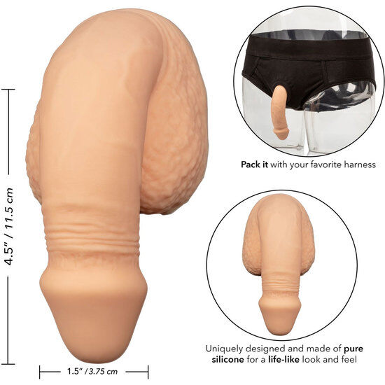 Calexotics-Penis Siliconic pentru Packing 12.75 cm Culoare Piele 3 img 88890 8bda50811b77b40ece4a925f7199982a 1