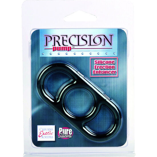 Calexotics-Inel pentru Erecție Precision Pump Negru-Silicon 2 img 88966 1bfbf70509a98af65a98ccae0446f4dd 1
