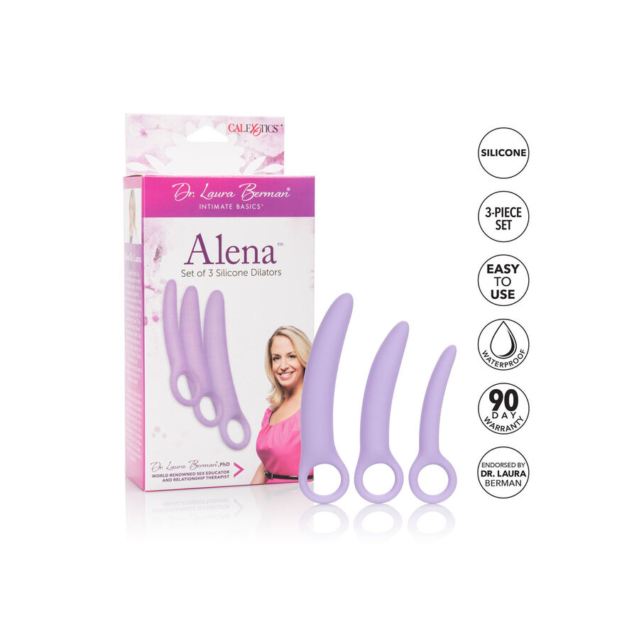 Calexotics-Dr Laura Berman Alena Set of 3 Silicone Dilators 4 img 88990 e22f975312fbab02e05f5a81a704aae1 1